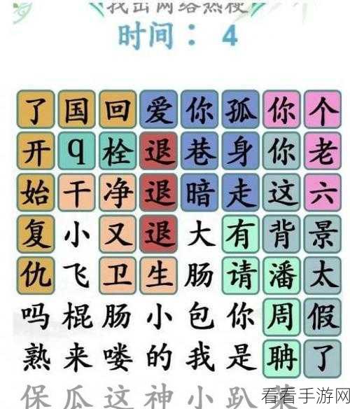 汉字找茬王挑战，揭秘庵字中隐藏的秘密字符通关攻略