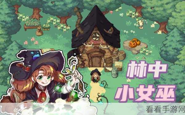 可爱像素风来袭！林中小巫女治愈系模拟RPG宣传片大揭秘