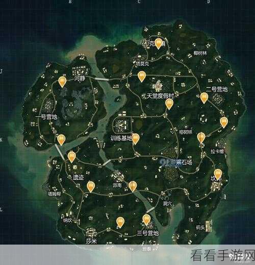 绝地求生刺激战场，海岛地图车辆刷新点全攻略，助你快速驰骋战场