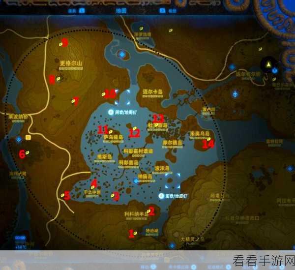 塞尔达王国之泪深度探索，拉聂尔山鸟望台全攻略及隐藏宝藏揭秘