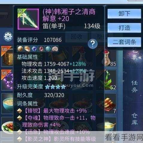 倩女幽魂手游，揭秘装备闪耀世界频道的终极攻略