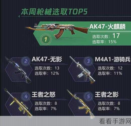 手游代号X，揭秘标准模式枪械获取的四大途径与实战技巧