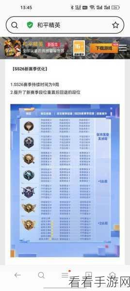和平精英，突破黄金段位，勇攀荣耀之巅的终极秘籍