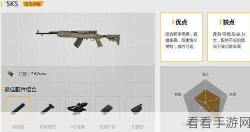 绝地求生大逃杀手游，SKS 神枪秘籍全解析，制霸战场不是梦！