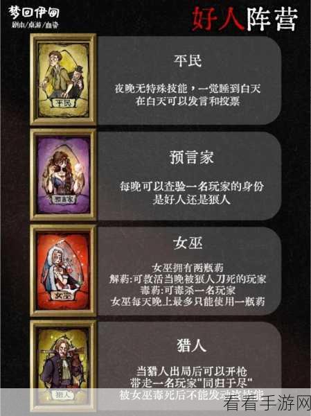 揭秘狼人杀，女巫角色深度解析与实战攻略