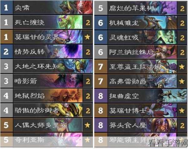 泽尔暗影斗篷卡组秘籍，登顶炉石传说的致胜之道