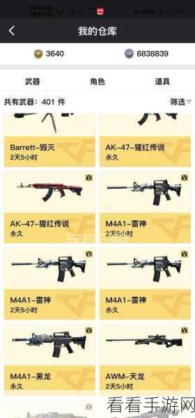CF手游第二循环赛制全解析，策略与技巧助你登顶枪王宝座