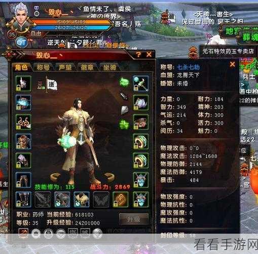 药师职业全揭秘，轩辕传奇手游中的治愈大师与战斗策略