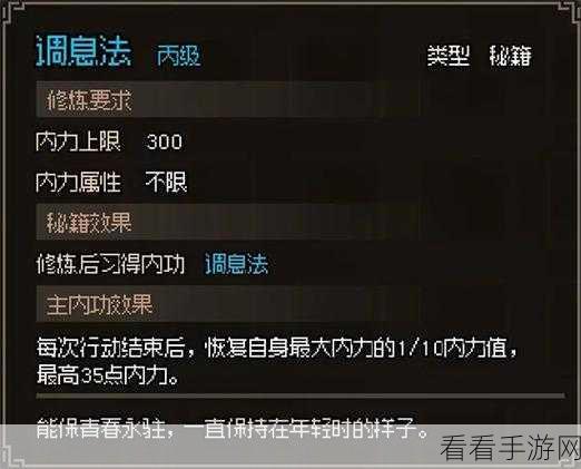 手游攻略秘籍，大侠立志传无名村小任务全解析