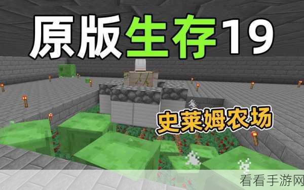 我的世界高手进阶，打造专属史莱姆农场的详细攻略