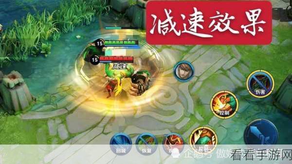 王者荣耀新战术揭秘，刘禅冰冻吸血流速推打法深度剖析