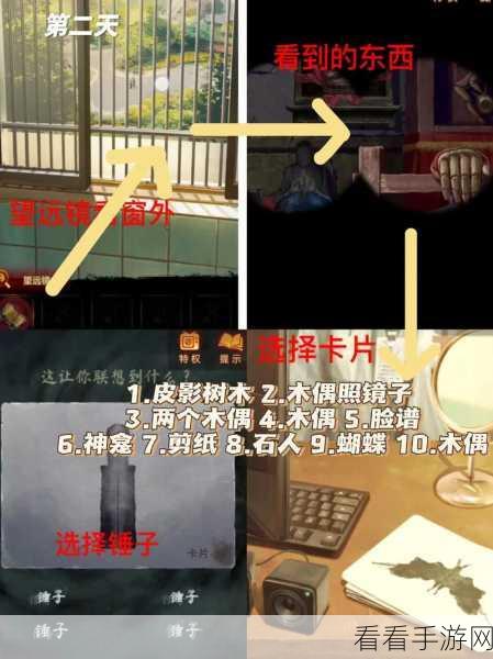 纸嫁衣5无间梦境，揭秘树上摘果子的正确顺序与攻略详解