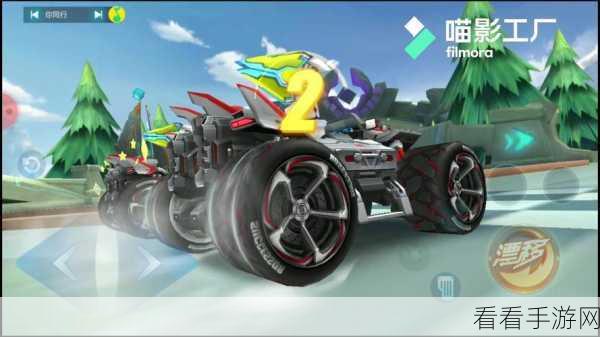 QQ飞车手游，揭秘王者峡谷赛道霸主级路线攻略