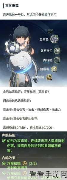 鸣潮漂泊者男 - 衍射角色核心技能大揭秘