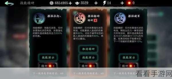 影之刃3心法进阶攻略，解锁四火至五火的秘密通道