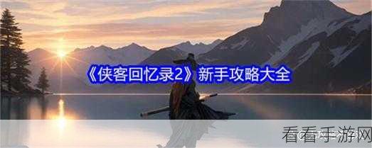 侠客回忆录，新手必看！详尽引导助你快速上手