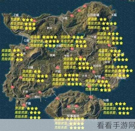 和平精英，揭秘神秘四色气球全地图分布，助你赢在起跑线！