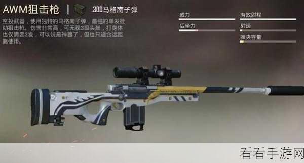 绝地求生，超级空投枪震撼登场，武器全解析