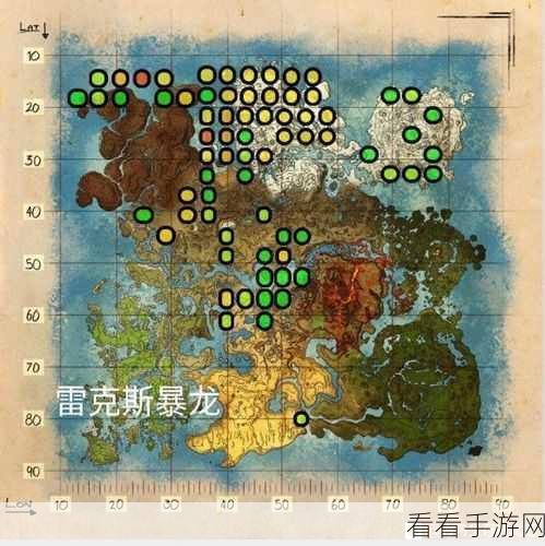 方舟生存进化深度探索，菊石分布揭秘与高效获取攻略