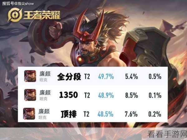 廉颇边路称霸秘籍，带线与团战先手神技全解析