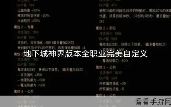 DNF当前版本最强职业揭秘，完美职业综合评估与赛事亮点