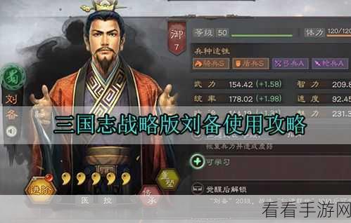手游攻略，精通少年国志2刘备战术，智取战斗先机秘籍