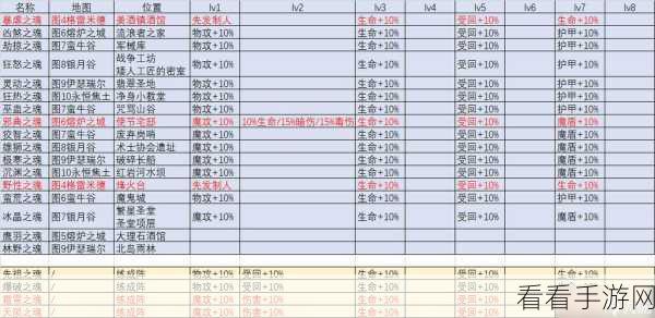 地下城堡3：魂之诗地下城堡3堡3符文