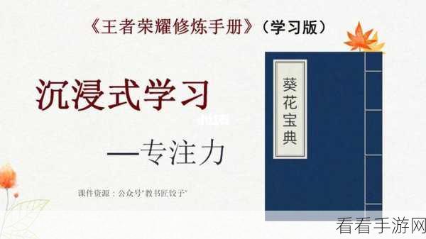 王者荣耀致胜宝典，独门技巧助你光速冲王者