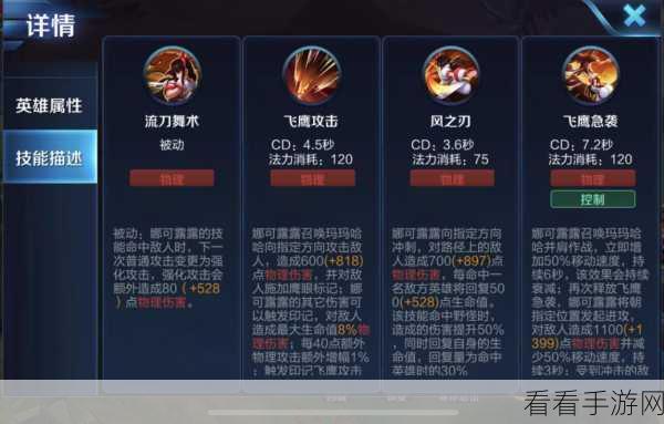 王者荣耀S6赛季顶尖攻略，娜可露露实战出装与技巧深度剖析