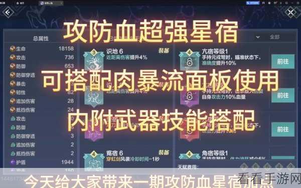 妄想山海星宿升级必备，材料获取秘籍与升级神技