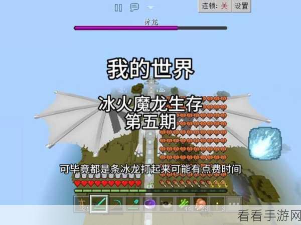 揭秘我的世界终极挑战，一键召唤末影龙的神秘指令全攻略