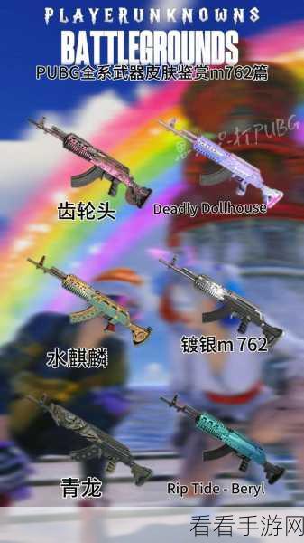 和平精英 M762 系列皮肤，颜值与实力并存，你爱了吗？