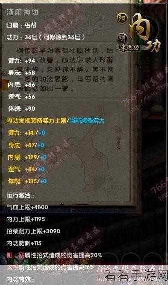 九阴真经 3D 极乐谷，无敌秘籍之绝世技能深度解析