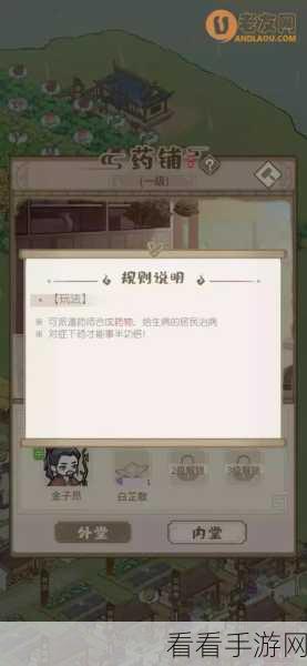 解忧小村落药铺收益秘籍大公开