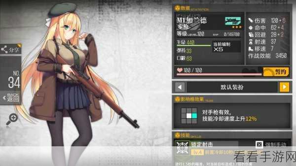 少女前线BM59全揭秘，属性数据深度剖析与大破立绘鉴赏指南