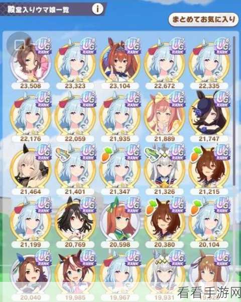 闪耀优俊少女，揭秘种马获取策略与比赛细节