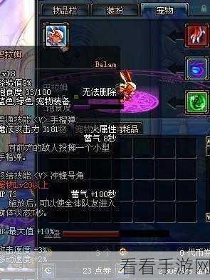 地下城与勇士，起源 解锁巴拉姆宠物的神秘隐藏任务攻略