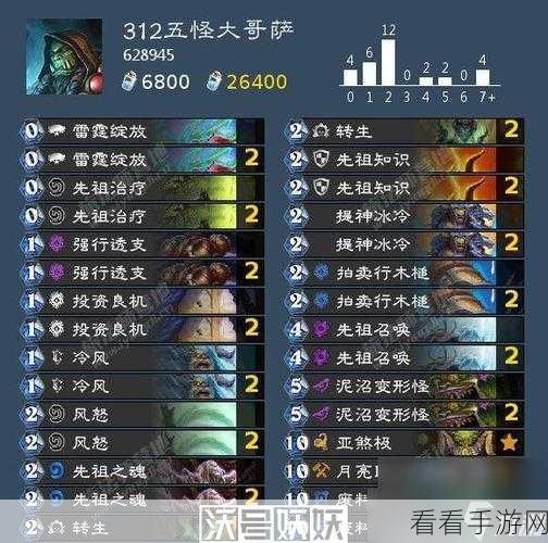 炉石传说竞技新风尚,青玉元素铺场萨卡组深度解析与实战攻略