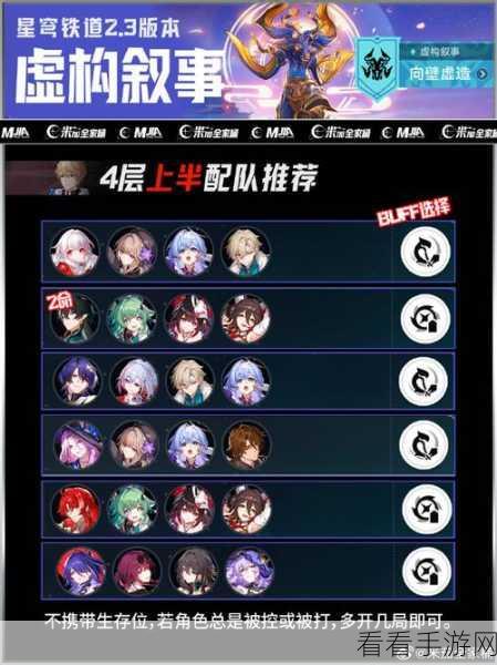 崩坏星穹铁道，新手必看！打造最强开荒阵容攻略