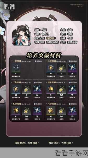 鸣潮桃祈武器搭配秘籍，制霸游戏的终极指南