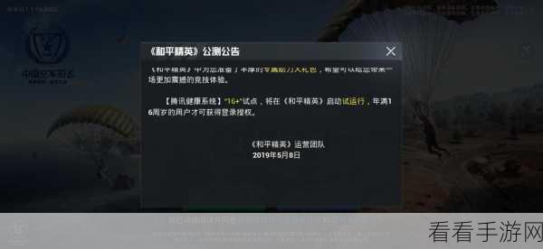 和平精英遭遇强制下线？解决方案与防沉迷机制详解