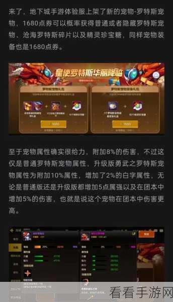 DNF手游攻略，轻松解决树精宠物无法卸下难题