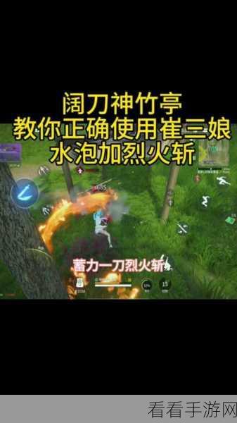 崔三娘技能全解析，永劫无间中的制胜法宝