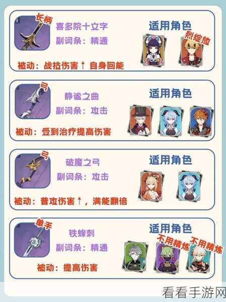 原神限定武器无垠蔚蓝之歌精炼秘籍，解锁极致战力的关键步骤