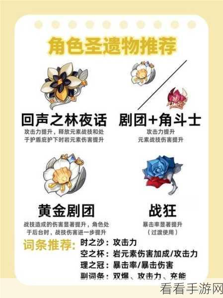 原神娜维娅圣遗物词条必知攻略