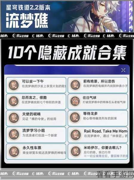 崩坏，星穹铁道泄泄火成就速通秘籍，解锁隐藏技巧！