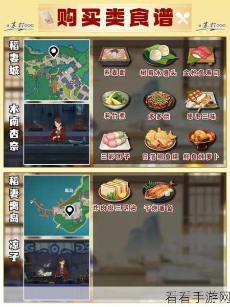 原神须弥食谱全解锁秘籍，踏遍神秘国度，尽享美食盛宴