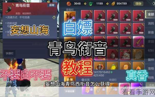 妄想山海，探秘苍玉获取秘籍，满载而归不是梦