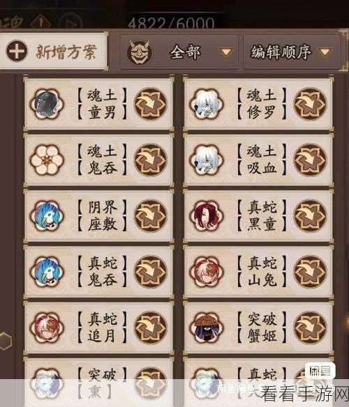阴阳师顶尖御灵阵容搭配策略，解锁高效战斗新纪元
