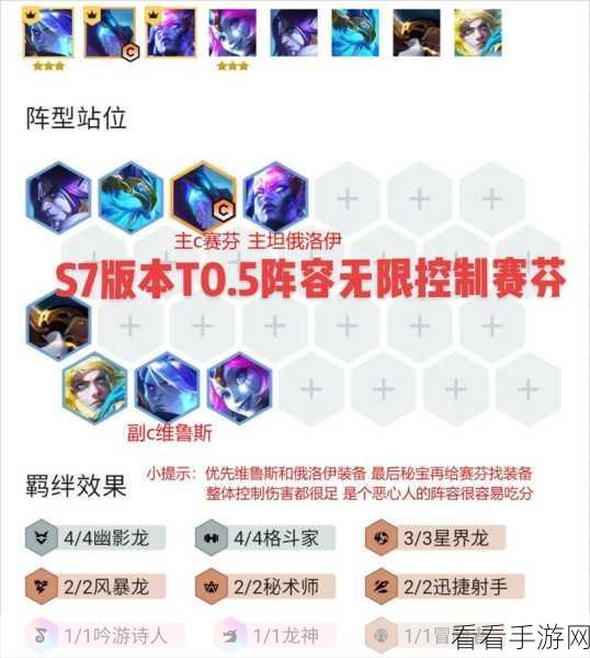 云顶之弈 S7 超强泥头车赛芬阵容搭配秘籍大公开